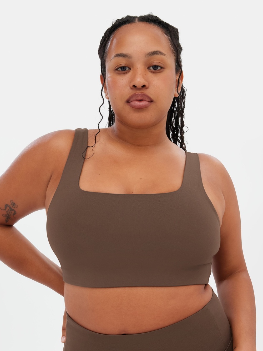 Girlfriend Collective Tommy Cropped Bra S